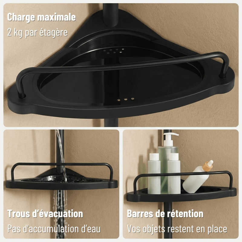 Étagère de Douche Télescopique ANCHOR.STUDIO
