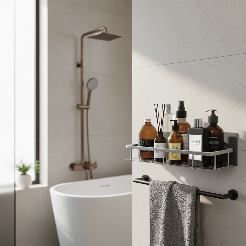 Étagère de Douche sans Perçage ANCHOR.STUDIO