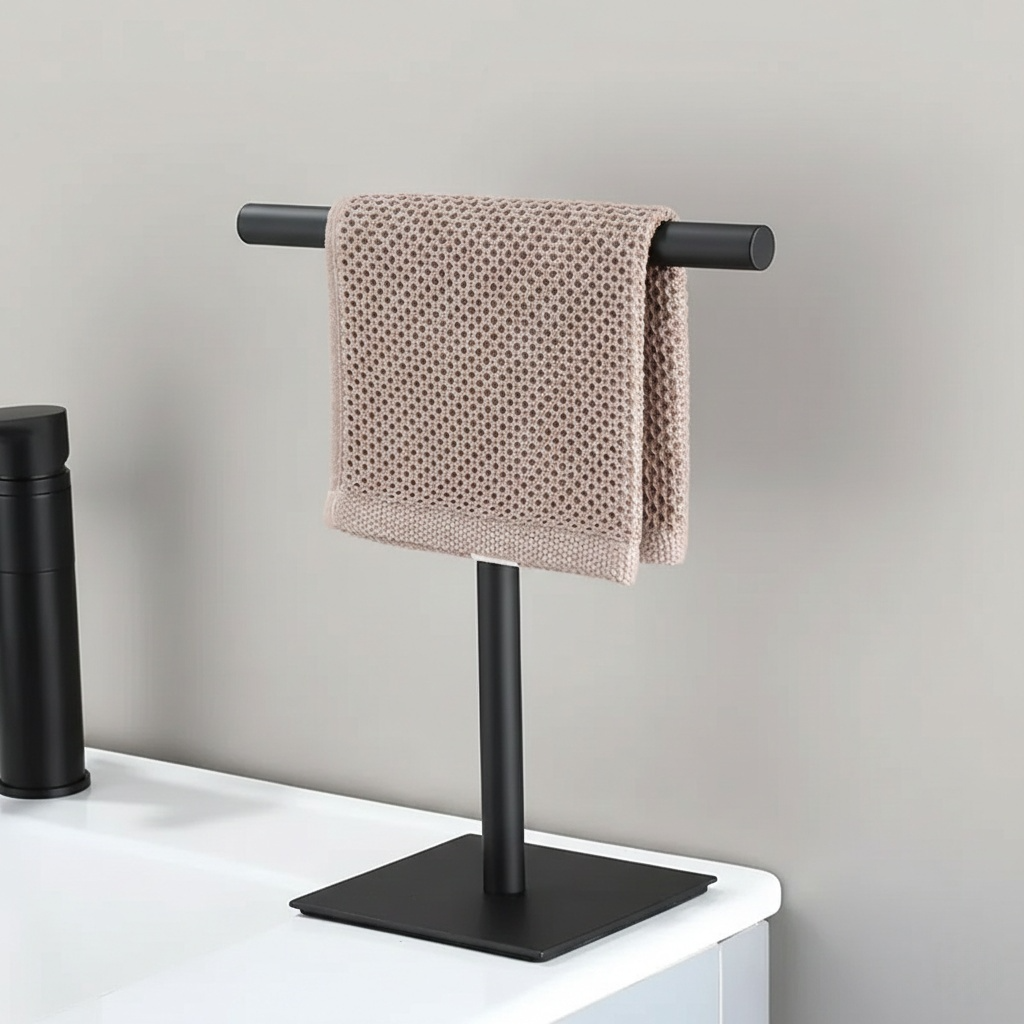 Porte-Serviettes Autoportant sur Pied