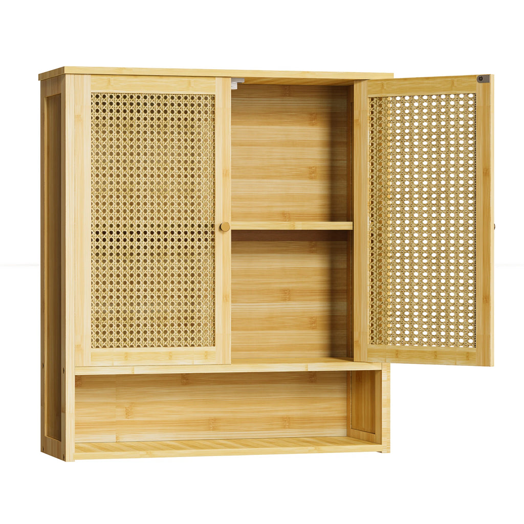 Armoire Murale en Bambou de Salle de Bain ANCHOR.STUDIO
