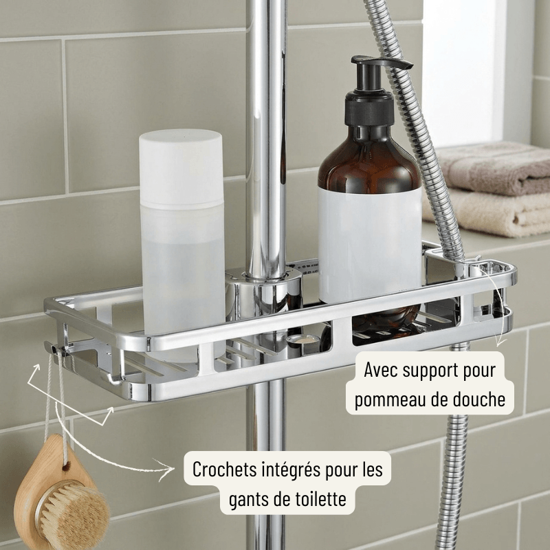 Étagère de Douche sur Barre ANCHOR.STUDIO