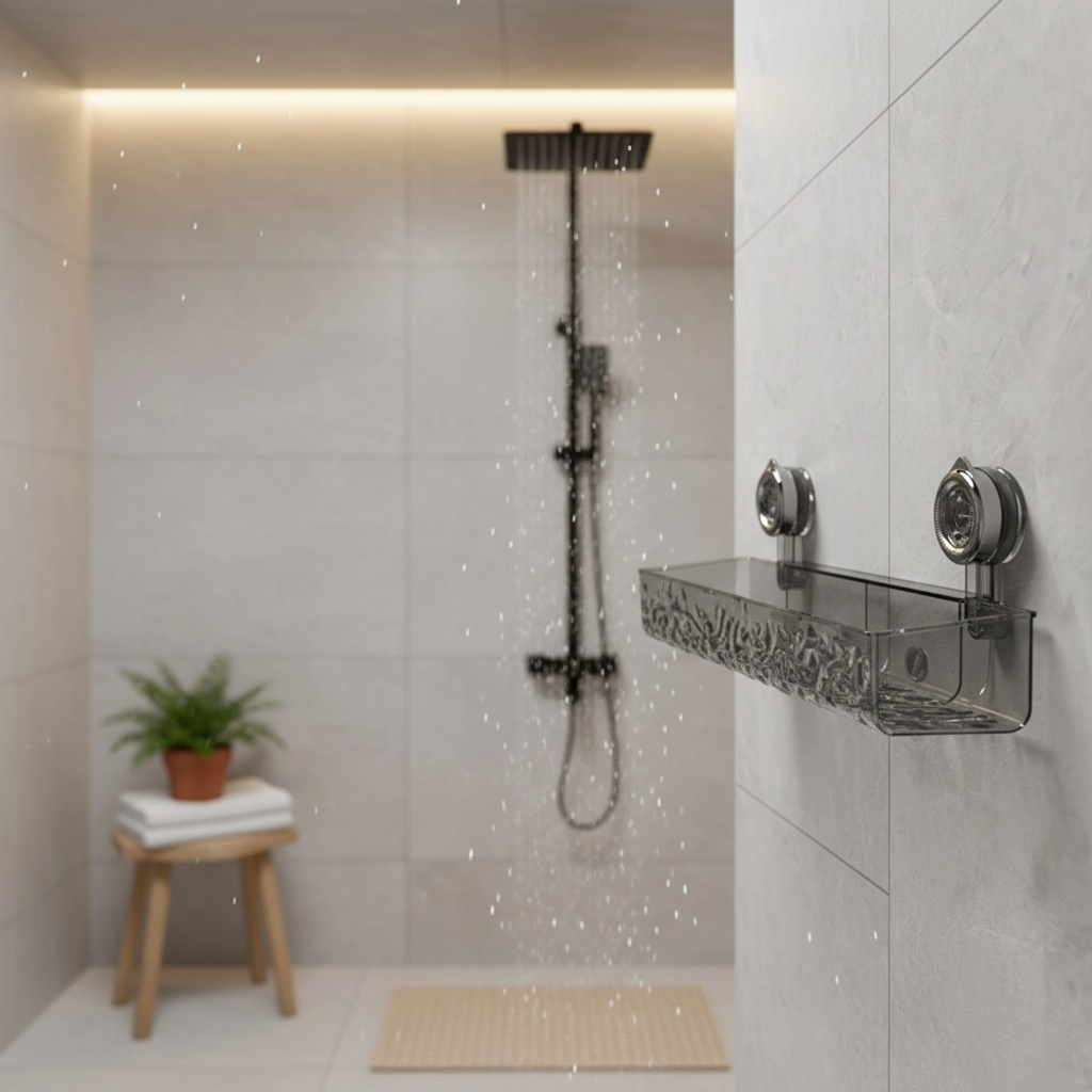 Étagère de Douche à Ventouse