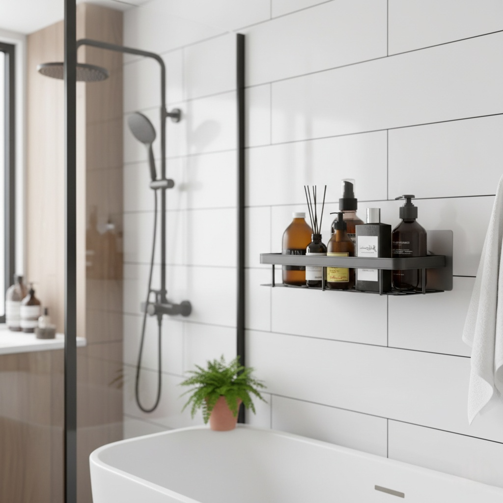 Étagère de Douche sans Perçage ANCHOR.STUDIO