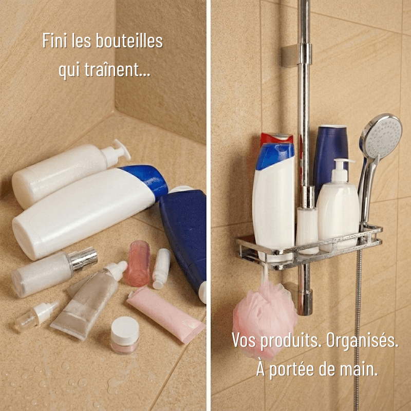 Étagère de Douche sur Barre ANCHOR.STUDIO