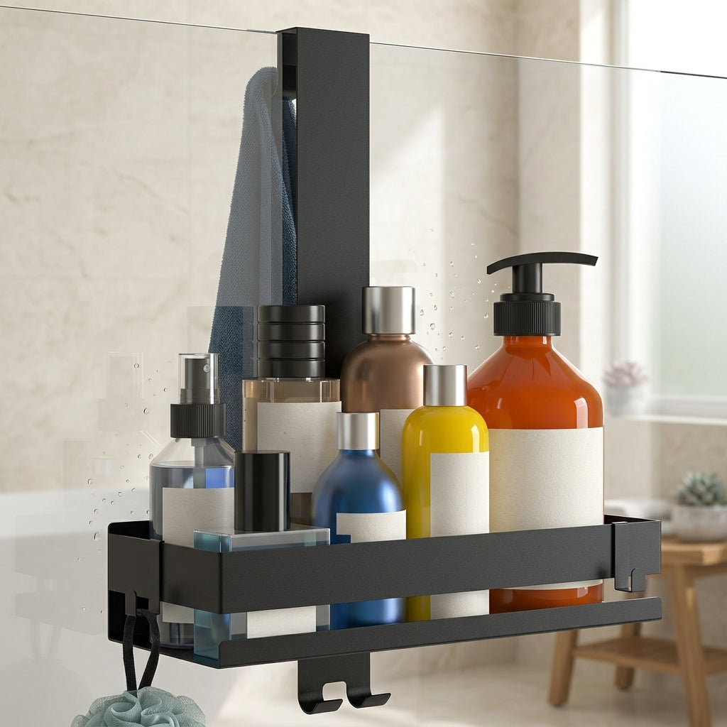 Étagère de Douche Murale en Inox
