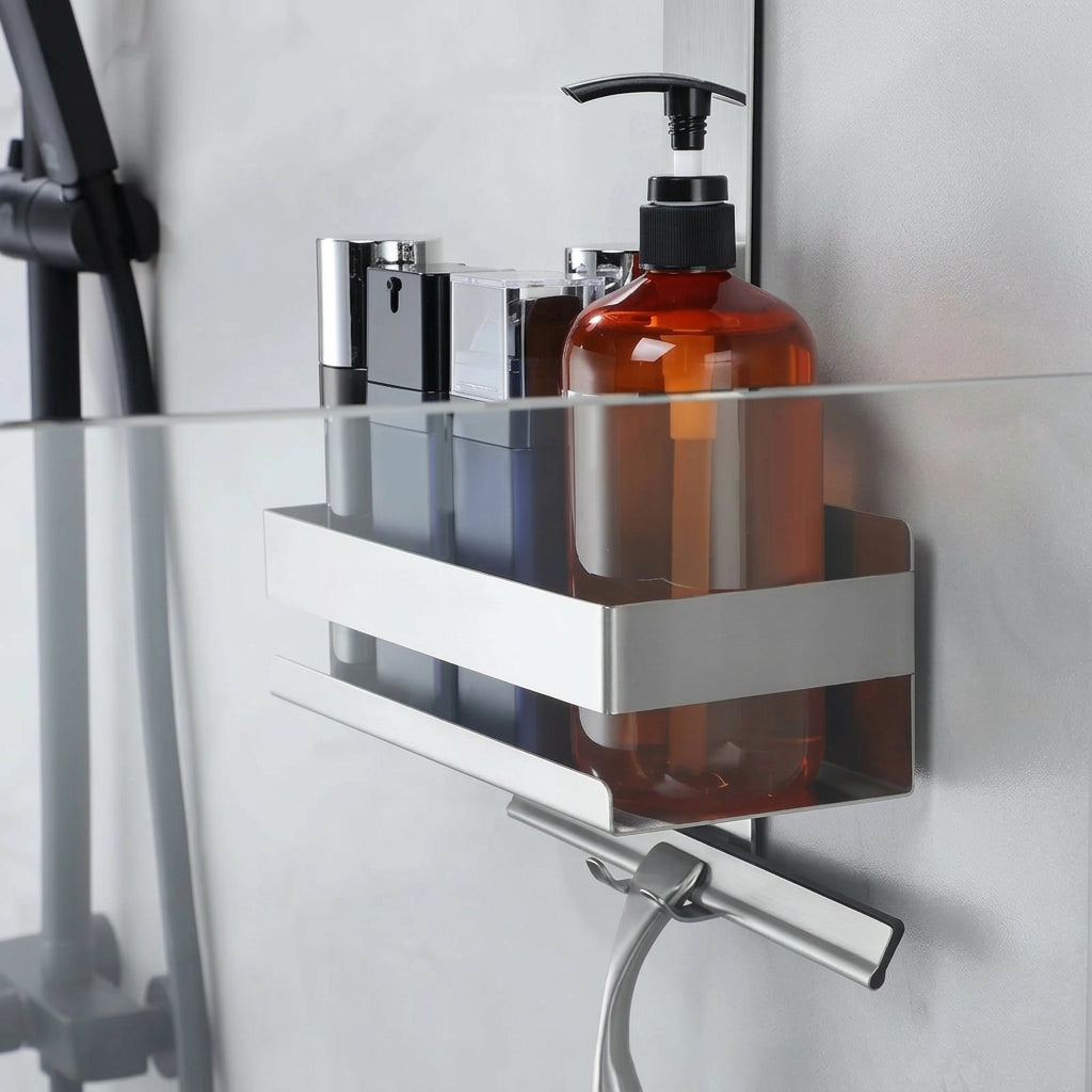 Étagère de Douche Murale en Inox