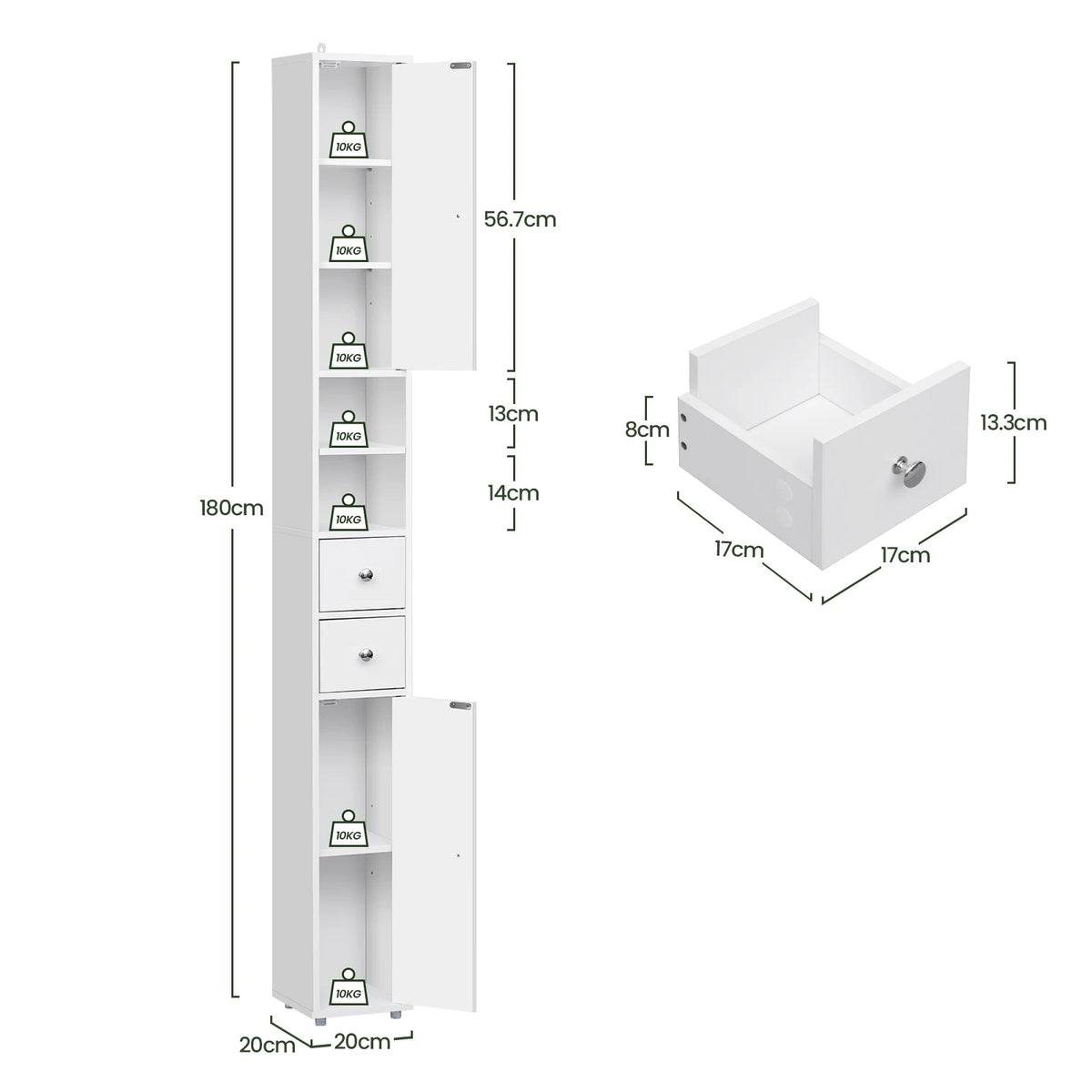 Armoire de Rangement Verticale