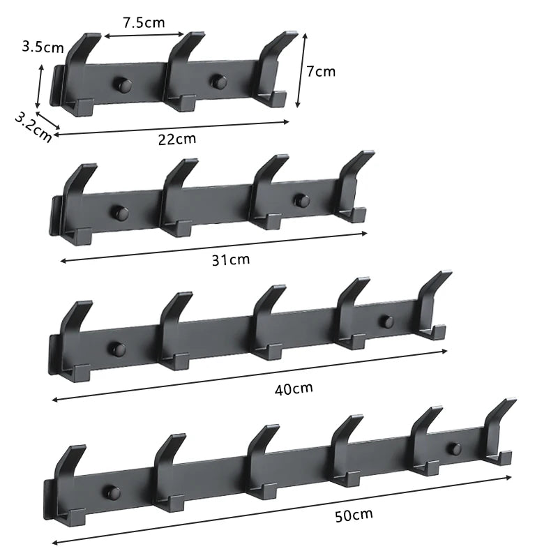 Crochets Muraux en Aluminium