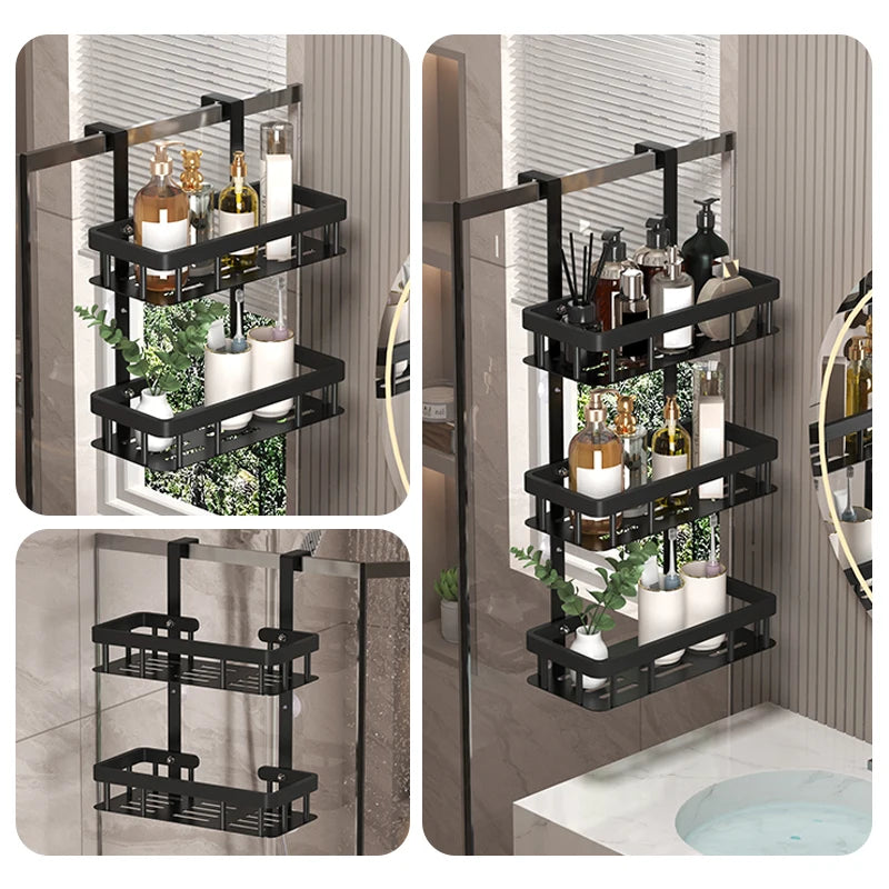 Étagère Paroi de Douche Sans Perçage